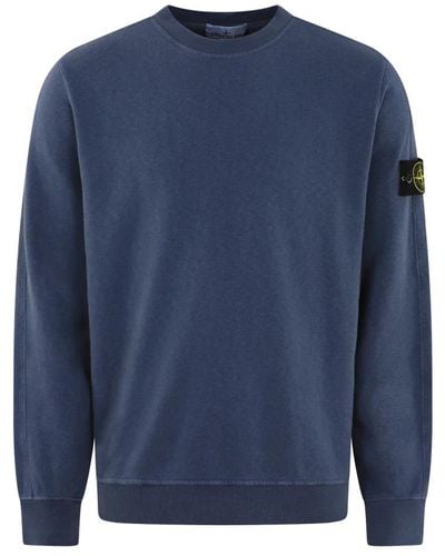 Stone Island Sweatshirts - Blue