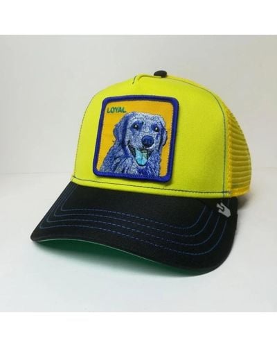 Goorin Bros Gelbe doggy trip trucker cap