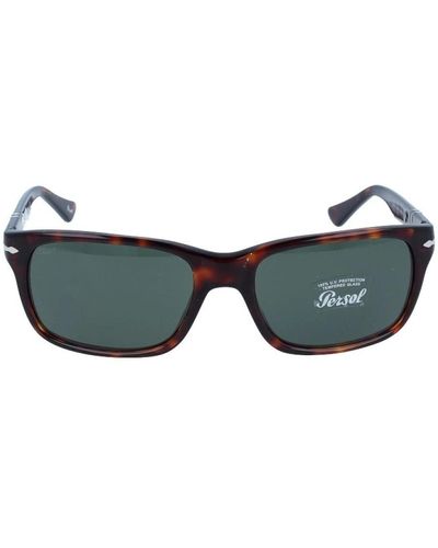 Persol Klassische sonnenbrille mit einheitlichen gläsern - Blau