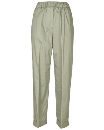 Peserico Wide Trousers - Green
