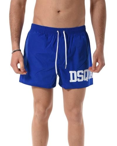 DSquared² Boxershorts mit kordelzug - Blau