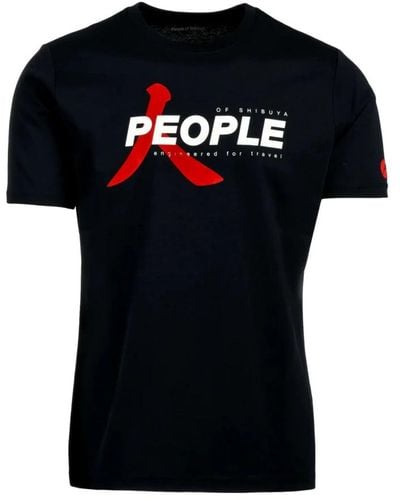 People Of Shibuya T-Shirts - Black