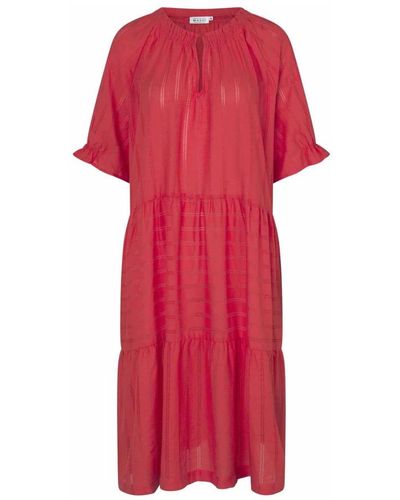 Masai Midi Dresses - Red