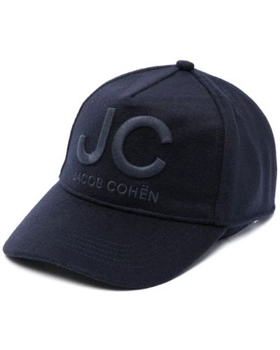 Jacob Cohen Caps - Blue
