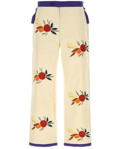 Bode Wide Trousers - Natur