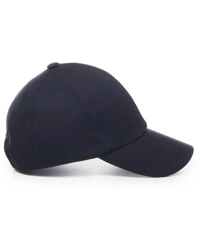 Courreges Sombreros negros para un look elegante - Azul