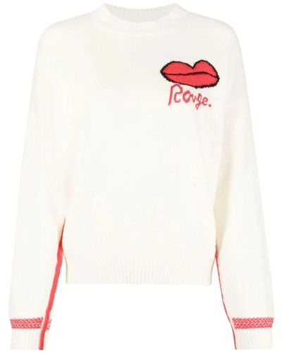 Sonia Rykiel Round-Neck Knitwear - White