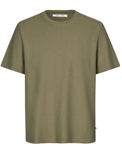 Samsøe & Samsøe Skandinavischer stil odin t-shirt - Grün
