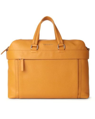 Orciani Bags > laptop bags & cases - Orange