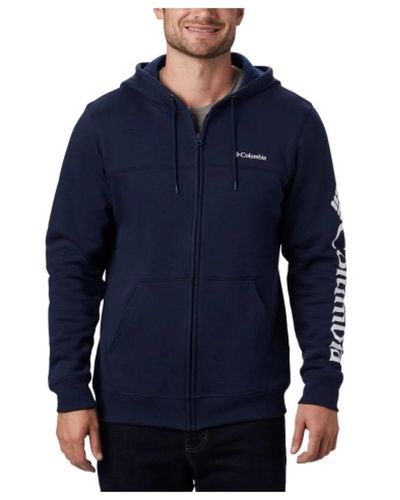 Columbia Sweatshirts & hoodies > zip-throughs - Bleu