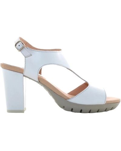Callaghan Shoes > sandals > high heel sandals - Blanc