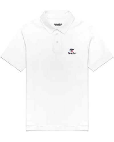 Sebago Poloshirt - Weiß