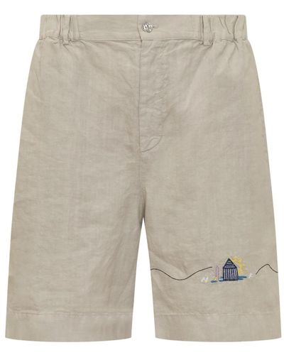 Nick Fouquet Shorts > casual shorts - Gris