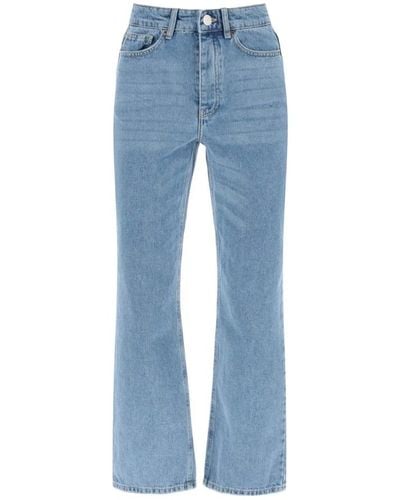 By Malene Birger Jeans > boot-cut jeans - Bleu