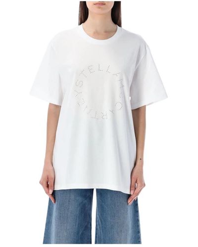 Stella McCartney T-Shirts - Weiß