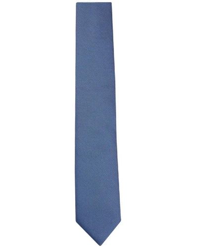 BOSS Set cravatta e pochette in seta - Blu
