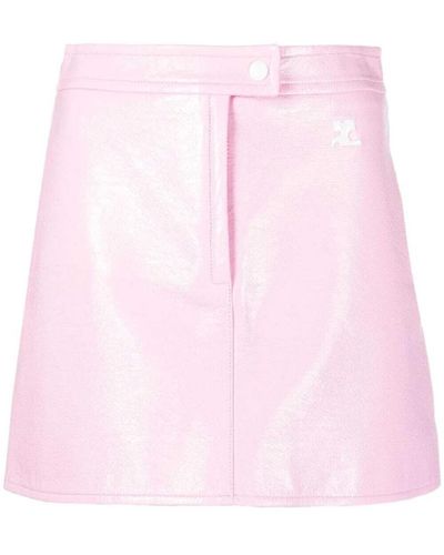 Courreges Short Skirts - Pink