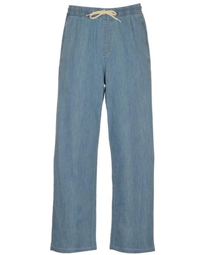 A.P.C. Wide Trousers - Blue