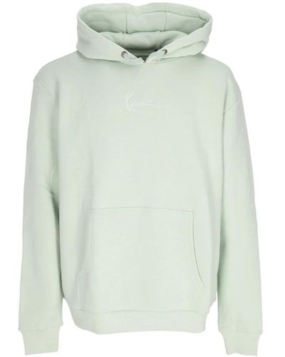 Karlkani Essential hoodie light mint streetwear - Grün
