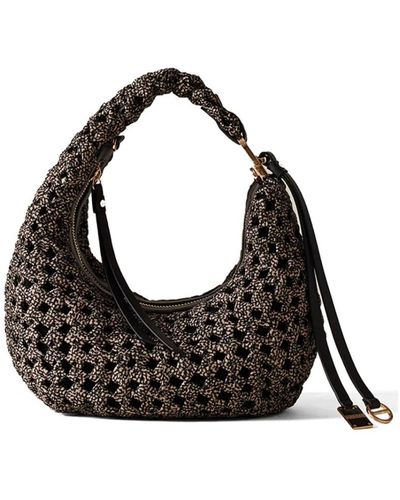 Borbonese Handbags - Black