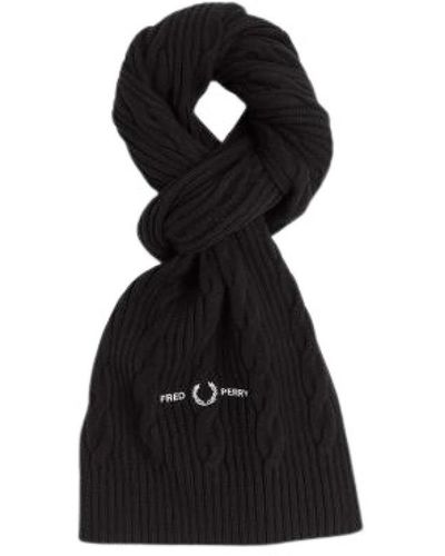 Fred Perry Winter Scarves - Schwarz