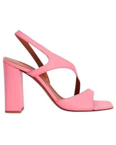 Atp Atelier Sanza Nappa Guava High Heel Sandalen - Pink
