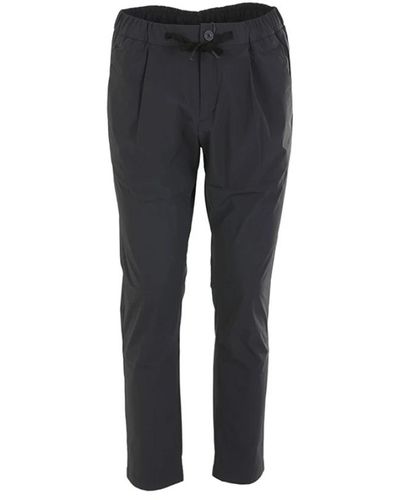 Herno Trousers > slim-fit trousers - Noir