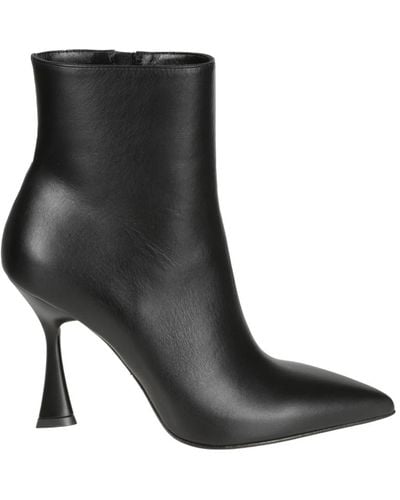 Sergio Levantesi Heeled Boots - Black