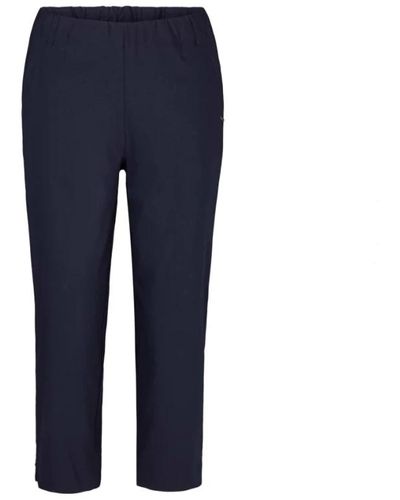 LauRie Cropped Trousers - Blue