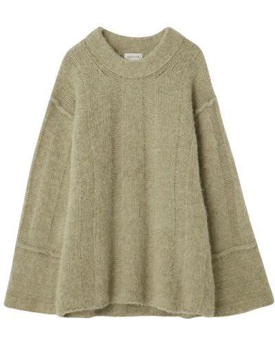 Dagmar Tejido de alpaca cepillada donna - Verde