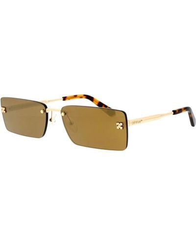 Off-White c/o Virgil Abloh Accessories > sunglasses - Métallisé