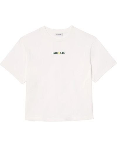 Lacoste T-Shirts - White