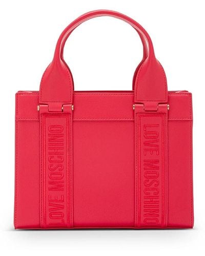 Love Moschino Rote designer taschen für frauen