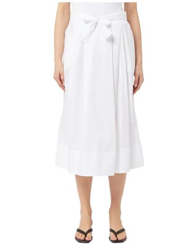 Emme Di Marella Skirts > midi skirts - Blanc