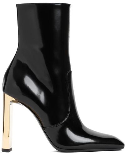 Saint Laurent Heeled Boots - Black