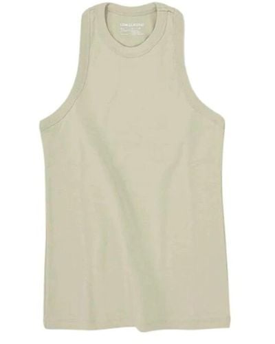 Low Classic Sleeveless Tops - Green