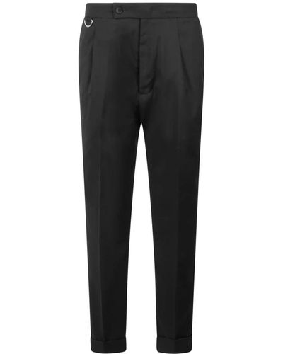 Low Brand Slim-Fit Trousers - Black