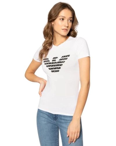 Emporio Armani Weiße t-shirts und polos