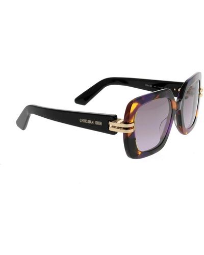 Dior Stilvolle sonnenbrille mit einzigartigem design - Schwarz