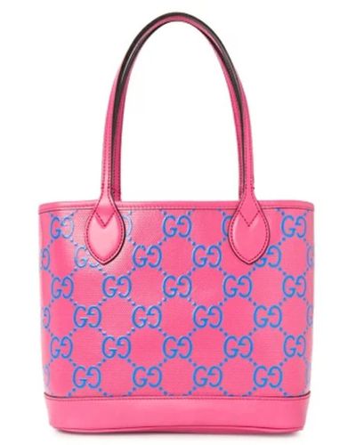 Gucci Elegante borsa in pelle - Rosa