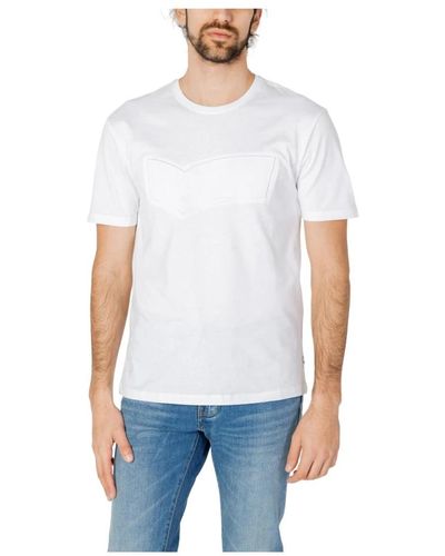 Gas Tops > t-shirts - Blanc