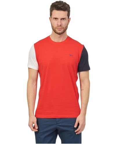 Harmont & Blaine T-Shirts - Red