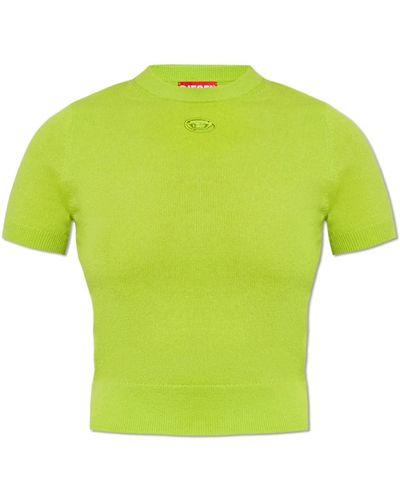 DIESEL Jersey de lana m-arga - Verde
