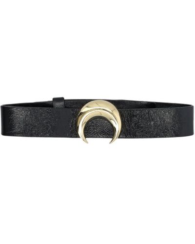 Marine Serre Accessories > belts - Noir