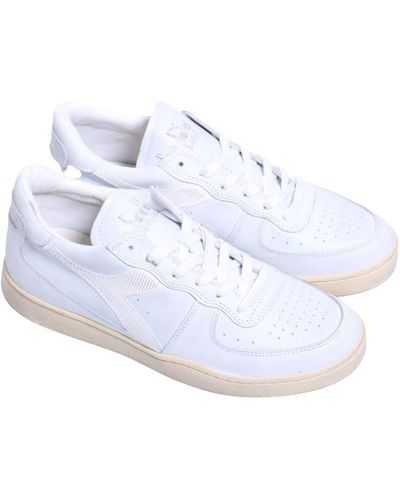 Diadora Sneakers basse bianche usate - Bianco