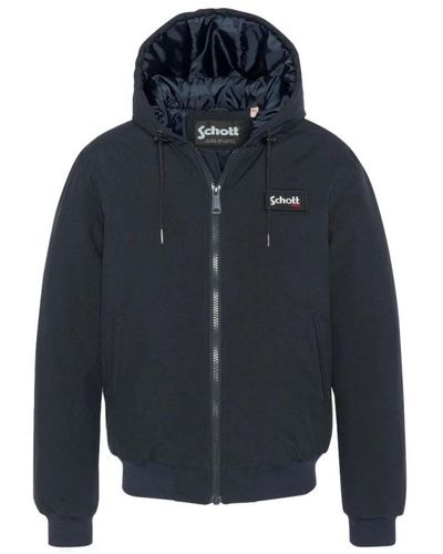 Schott Nyc Sweatshirts & hoodies > zip-throughs - Bleu