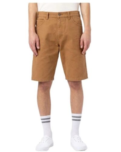 Dickies Canvas utility shorts - Braun
