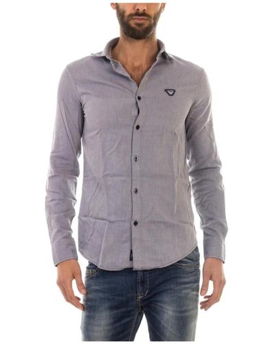 Armani Jeans Shirts > casual shirts - Violet
