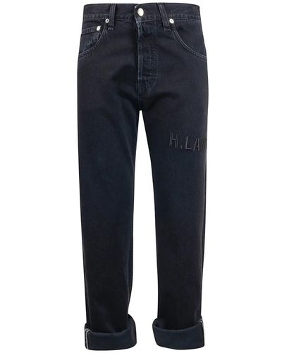 Helmut Lang Straight jeans - Blu