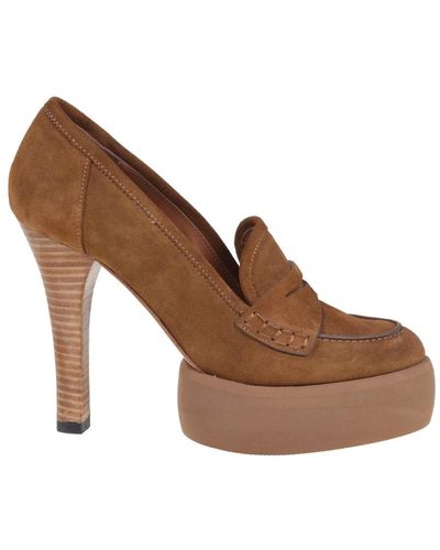 Paloma Barceló Court Shoes - Brown
